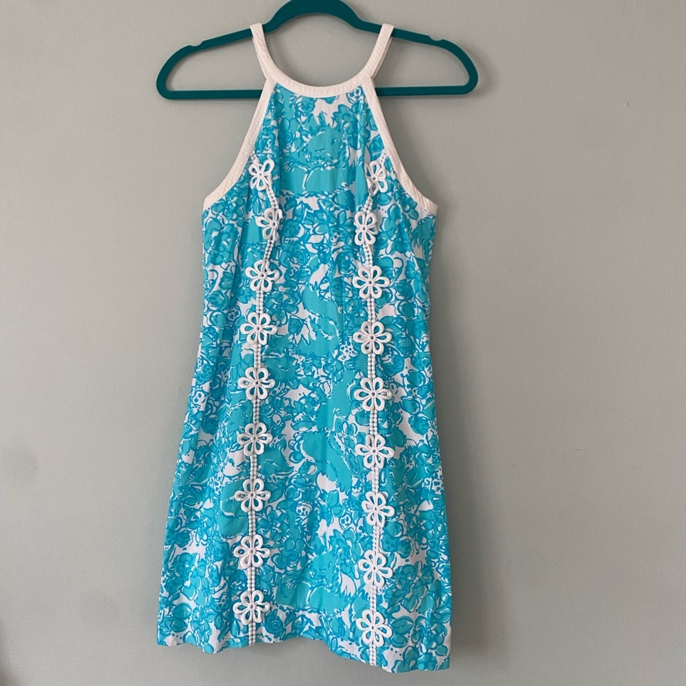 halter lilly pulitzer dress 💙